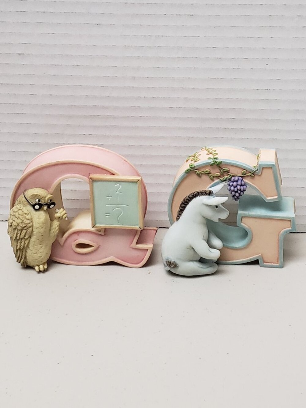 Winnie The Pooh Alphabet Letters G & Q